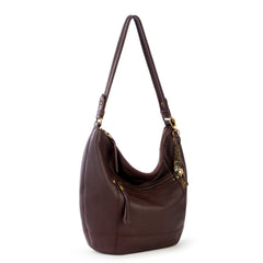 The Sak Sequoia Leather Hobo Mahogany One Size U1