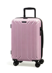 NONSTOP New York Elite Luggage Expandable Lightweight Spinner Wheels hard side shell Travel Suitcase Set, TSA Lock, Double USB Port, 3 packing cubes ( Blush Pink , 3-piece Set (20/24/28) ) Blush Pink 3 Piece Set 20 24 28 U4