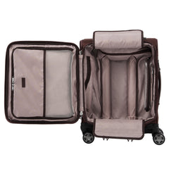 Travelpro Platinum Elite Softside Expandable Checked Luggage, 8 Wheel Spinner Large Suitcase, TSA Lock, Men and Women ( Bordeaux Red , Carry-On 19-Inch ) Bordeaux Red Carry On 19 Inch U2