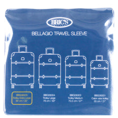 Bric's Protective Bellagio 2.0 32 Inch XLarge Spinner Recessed Suitcase Cover, Clear U1
