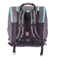 Athalon Everything Boot Bag/Backpack ( Grey/Teal , One Size ) Grey/Teal One Size U1