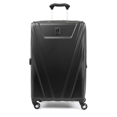 Travelpro Maxlite 5 Hardside Spinner Wheel Luggage ( Black , Checked-Medium 25-Inch ) Black Checked Medium 25 Inch U1