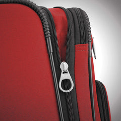 American Tourister Pop Max Softside Luggage with Spinner Wheels ( Red , 3-Piece Set (21/25/29) ) Red 3 Piece Set 21 25 29 U7