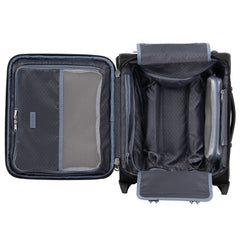 Travelpro Platinum Elite Softside Expandable Luggage, 2 Wheel Upright Suitcase, USB Port, Men and Women U6