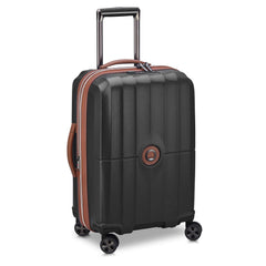 DELSEY PARIS Carrousel Hardside Expandable Luggage with Spinner Wheels ( Black , Checked-Medium 24 Inch ) Black Checked Medium 24 Inch U8