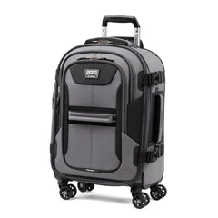 Travelpro Bold-Softside Expandable Luggage with Spinner Wheels ( Grey/Black , Carry-On 21-Inch ) Grey/Black Carry On 21 Inch U4