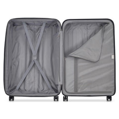 DELSEY Paris Helium Aero Hardside Expandable Luggage with Spinner Wheels ( Latte , Checked-Large 29 Inch ) Latte Checked Large 29 Inch U16