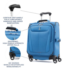 Travelpro Maxlite 5 Softside Expandable Luggage with 4 Spinner Wheels, Lightweight Suitcase, Men and Women U1