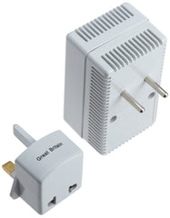 Design Go Luggage Worldwide Adaptor Kit And Converter, White, One Size White U1