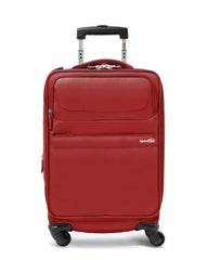 Genius Pack G4 22" Carry On Spinner Luggage - Smart, Organized, Lightweight Suitcase ( G4 - Red ) G4 - Red U4