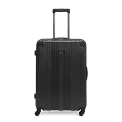 Kenneth Cole REACTION Out of Bounds Lightweight Hardshell 4-Wheel Spinner Luggage, Charcoal, 28-Inch Checked U1
