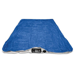 SoundAsleep Dream Series Luxury Air Mattress with ComfortCoil Technology & Built-in High Capacity Pump for Home & Camping- Double Height, Adjustable, Inflatable Blow Up, Portable - Queen Size U1