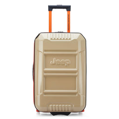 Jeep JH003B Hardside Expandable Luggage with Two Wheels (Warm Sand, Carry-On 20 Inch) Warm Sand Carry-On 20 Inch U1