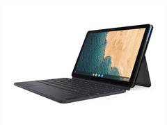 Lenovo IdeaPad Duet 10.1 inches FHD (1920 x 1200) Touchscreen 2-in-1 Chromebook, MediaTek Helio P60T, 4GB RAM, 64GB eMMC, Chrome OS, Ice Blue + Iron Grey (Renewed) U1