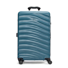 Travelpro Maxlite Air V2 Hardside Expandable Checked Luggage, 8 Spinner Wheels, Lightweight Hard Shell Suitcase, TSA lock, Teal, Checked Medium 25-Inch Teal Checked Medium 25-Inch U1