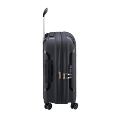 DELSEY PARIS Clavel Hardside Expandable Luggage with Spinner Wheels, Black, Carry-On 19 Inch Black Carry-On 19 Inch U1
