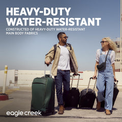 eagle creek Tarmac XE 95 L Rolling Suitcase with Wheels - 2-Wheel with Heavy-Duty Housing, Laptop Sleeve, Compression Wings, and Internal Organization, Arctic Seagreen - 95L U1