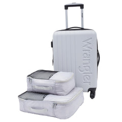 Wrangler Carry-On Luggage Grey Grey 24 inU1