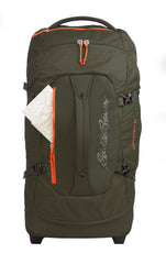 Eddie Bauer Expedition Duffel Bag 2.0-Made from Rugged Polycarbonate and Nylon, Dark Thyme, 30L U1