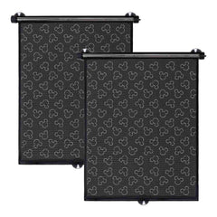 Disney Baby by J.L. Childress Roller Car Window Sun Shades, 2 Pack ( Mickey Mouse , One Size ) Mickey Mouse One Size U1
