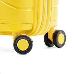Atlantic Luggage Carry-on Expandable, Hardside Spinner ( Sunshine Yellow , Carry On 21 Inch ) Sunshine Yellow Carry On 21 Inch U1