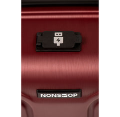 NONSTOP NEW YORK Luggage Expandable Spinner Wheels hard side shell Travel Suitcase Lightweight, TSA Lock U4