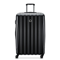 DELSEY Paris Helium Aero Hardside Expandable Luggage with Spinner Wheels ( Black , Checked-Large 29 Inch ) Black Checked Large 29 Inch U33