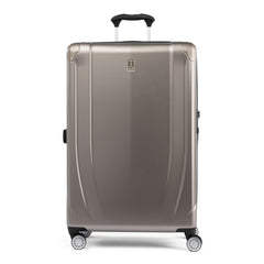 Travelpro Pathways 3 Hardside Expandable Luggage, 8 Spinner Wheels, Lightweight Hard Shell Suitcase ( Champagne , Checked Large 28 Inch ) Champagne Checked Large 28 Inch U16