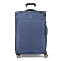 Travelpro Walkabout 6 Medium 25" Softside Check-In Expandable Spinner Luggage with TSA Lock ( Ocean Blue , Checked-Medium 25-Inch ) Ocean Blue Checked Medium 25 Inch U1