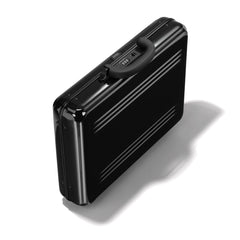 ZERO Halliburton Edge Lightweight Brilliant Attaché Collection Black Medium Attache U1