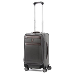 Travelpro Platinum Elite Softside Expandable Luggage, 8 Wheel Spinner Suitcase, USB Port, Suiter, Men and Women U1