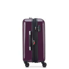 DELSEY Paris Helium Aero Hardside Expandable Luggage with Spinner Wheels ( Plum , Carry-On 21 Inch ) Plum Carry On 21 Inch U9