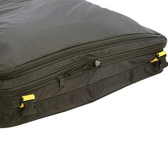 A.Saks EXPANDABLE Deluxe Tri-Fold Carry On Garment Bag ( Black , One Size ) Black One Size U3