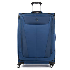 Travelpro Maxlite 5 Softside Expandable Luggage with 4 Spinner Wheels, Lightweight Suitcase, Men and Women Sapphire Blue Checked Large 29 Inch U3