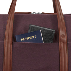 Samsonite Virtuosa Weekender Duffel Overnight Bag with Laptop Computer Sleeve ( Merlot , One Size ) Merlot One Size U1