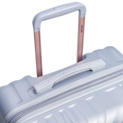 Delsey Alexis Lightweight Luggage, 4-Wheel Spinners Hardshell Suitcase, Expandable with TSA Lock ( Platinum/Rose Gold , Checked-Large 29-Inch ) Platinum/Rose Gold Checked Large 29 Inch U8