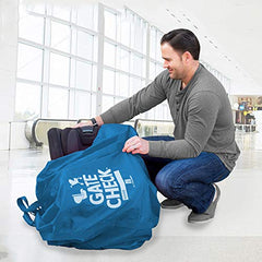 J.L. Childress Gate Check Bag for Standard & Double Strollers ( Blue- Large , One Size ) Blue- Large One Size U4
