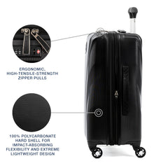 Travelpro Maxlite 5 Hardside Spinner Wheel Luggage Black Carry On 21 Inch U1