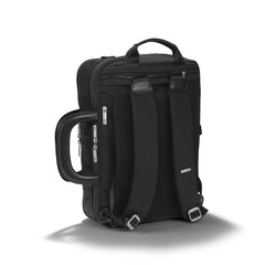 ZERO Halliburton The Journal Nylon Lightweight Briefcase Black Three Way Expandable Briefcase U2