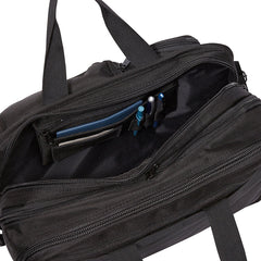A.Saks Ballistic Nylon EXPANDABLE Organizer Briefcase ( Black , One Size ) Black One Size U1