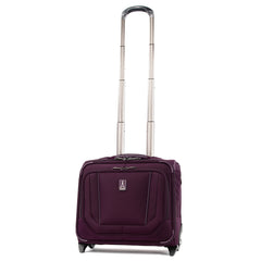Travelpro Crew Versapack Carry-on 2 Wheel Upright Rolling Tote, 14-Inch Laptop or Tablet Pocket, Men and Women, Jet Black, 16.5-Inch U1