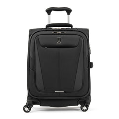 Travelpro Maxlite 5 Softside Expandable Luggage with 4 Spinner Wheels, Lightweight Suitcase, Men and Women ( Black , Carry-on 19-Inch ) Black Carry On 19 Inch U15