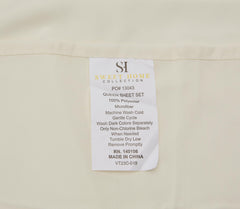 Queen Size Bed Sheets - Breathable Luxury Sheets with Full Elastic & Secure Corner Straps Built In - 1800 Supreme Collection Soft Deep Pocket Bedding, Sheet Set, EXTRA DEEP pocket - Queen, Ivory Ivory EXTRA DEEP pocket - Queen U1