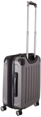 Heritage Travelware O'Hare 20" Hardside Expandable 8-Wheel Spinner Carry-on Luggage, Silver U1