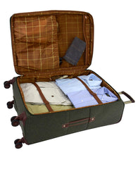 London Fog Wallington Moss 25" Expandable Spinner Moss 25" U1