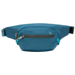 Travelon Anti-Theft Active Waist Pack, Teal, 9.5" W x 6" H x 2" D U2
