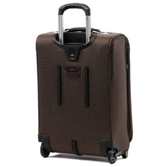 Travelpro Platinum Elite Softside Expandable Carry on Luggage, 2 Wheel Upright Suitcase, USB Port, Men and Women, Rich Espresso, Carry On 22-Inch Rich Espresso Carry-On 22-Inch U1