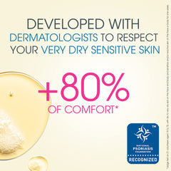 Bioderma - Atoderm - Shower Oil - Moisturizing and Nourishing Body and Face Wash - for Family with Very Dry Sensitive Skin 3.33 Fl Oz U1