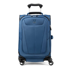 Travelpro Maxlite 5 Softside Expandable Luggage with 4 Spinner Wheels, Lightweight Suitcase, Men and Women Ensign Blue Compact Carry On 20 Inch U3