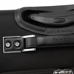 Travelpro Platinum Elite Softside Expandable Luggage, 2 Wheel Upright Suitcase, USB Port, Men and Women ( Shadow Black , Carry-On 16-Inch ) Shadow Black Carry On 16 Inch U9